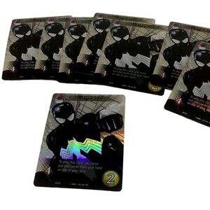 Thwip Symbiote Spider-Man Promo Foil Card Marvel Legendary Deck Building Lot 8